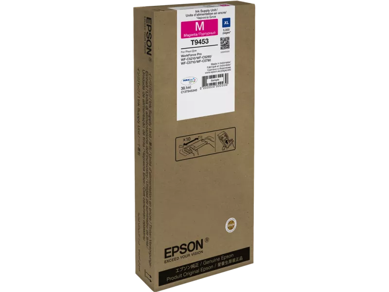 Cartuccia Originale Epson T945340 (Magenta 5000 pagine) Cartuccia Originale Epson T945340 (Magenta 5000 pagine)