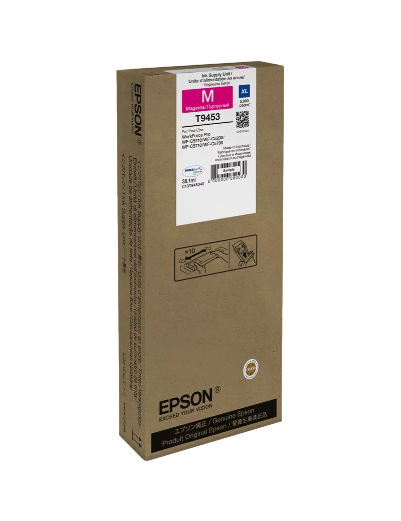 Cartuccia Originale Epson T945340 (Magenta 5000 pagine) Cartuccia Originale Epson T945340 (Magenta 5000 pagine)