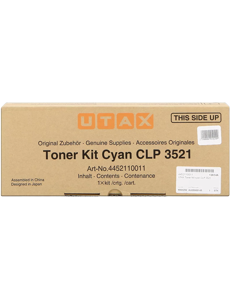 Toner Originale Utax 4452110011 (Ciano 4000 pagine)