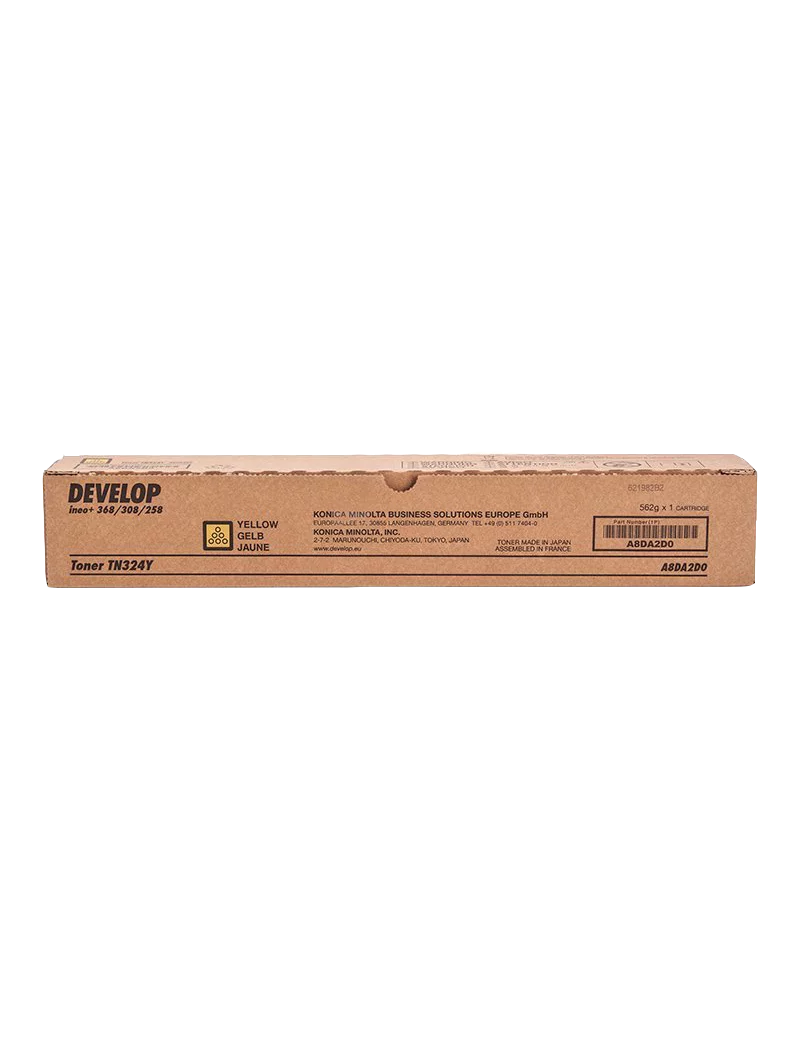 Toner Originale Develop TN324Y A8DA2D0 (Giallo 26000 pagine) Toner Originale Develop TN324Y A8DA2D0 (Giallo 26000 pagine)