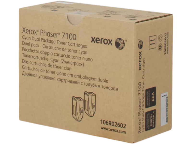 Toner Originale Xerox 106R02602 (Ciano 9000 pagine)
