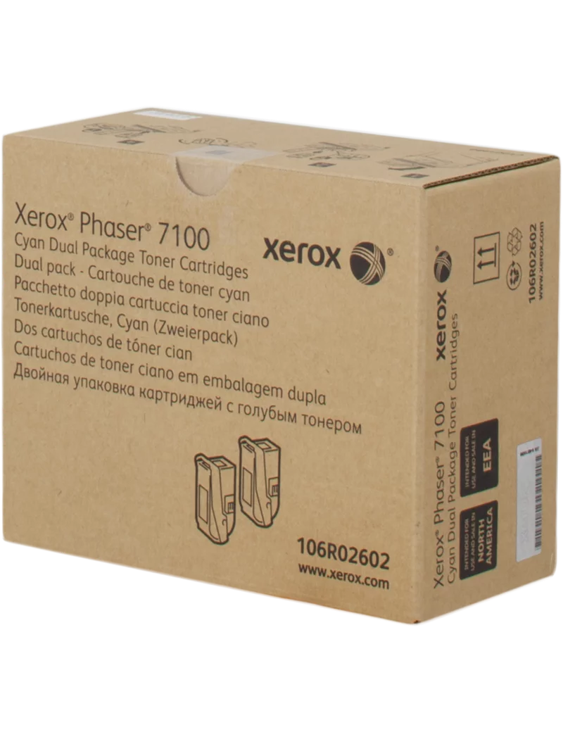 Toner Originale Xerox 106R02602 (Ciano 9000 pagine)