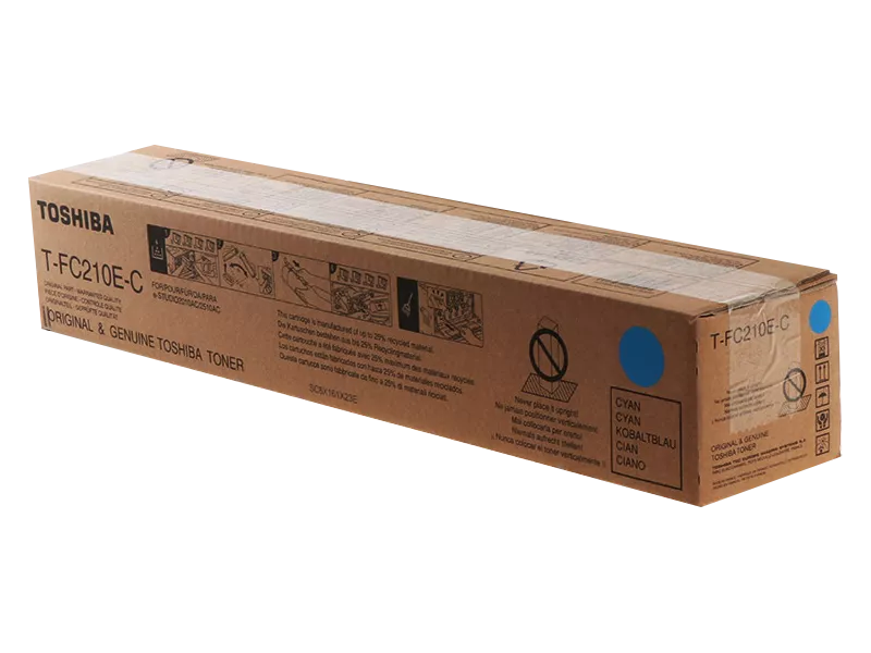 Toner Originale Toshiba T-FC210EC 6AJ00000159 (Ciano 33600 pagine)