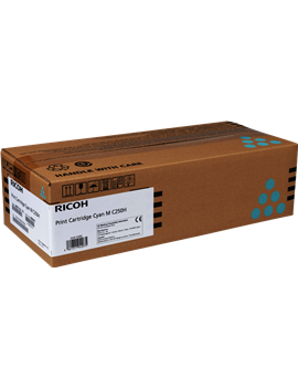 Toner Originale Ricoh 408341 M C250H (Ciano 6300 pagine)