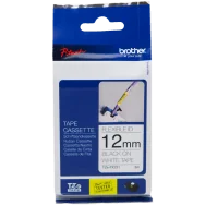 Nastro Originale Brother TZe-FX231 - 12 mm x 8 m - Laminato (Nero su Bianco)