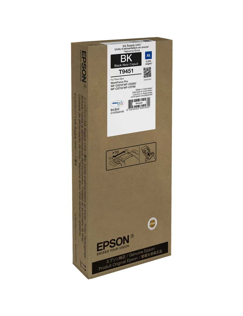 Cartuccia Originale Epson T945140 (Nero 5000 pagine) Cartuccia Originale Epson T945140 (Nero 5000 pagine)