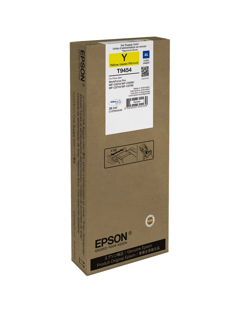 Cartuccia Originale Epson T945440 (Giallo 5000 pagine) Cartuccia Originale Epson T945440 (Giallo 5000 pagine)