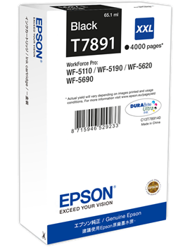 Cartuccia Originale Epson T789140 78XXL (Nero XXL 4000 pagine)