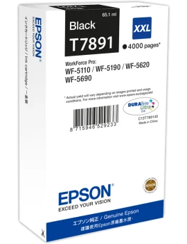 Cartuccia Originale Epson T789140 78XXL (Nero XXL 4000 pagine)