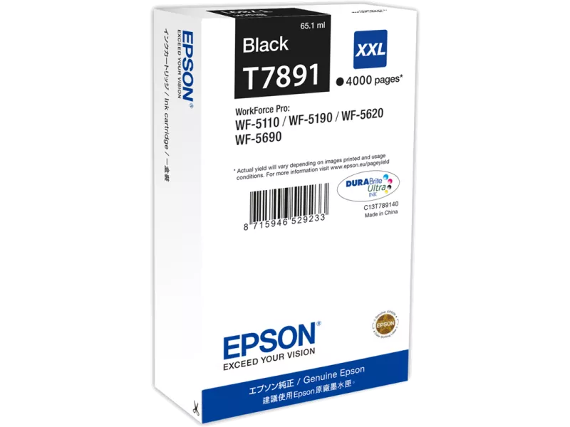 Cartuccia Originale Epson T789140 78XXL (Nero XXL 4000 pagine)