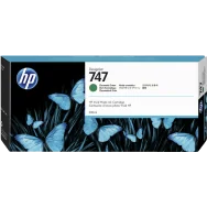 Cartuccia Originale HP P2V84A 747 (Verde Cromatico 300 ml)
