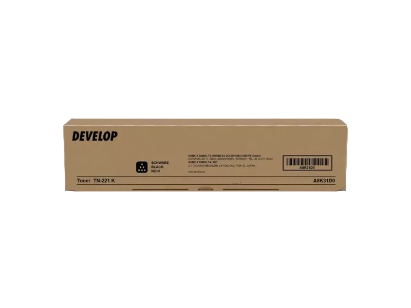 Toner Originale Develop TN-221K A8K31D0 (Nero 24000 pagine)