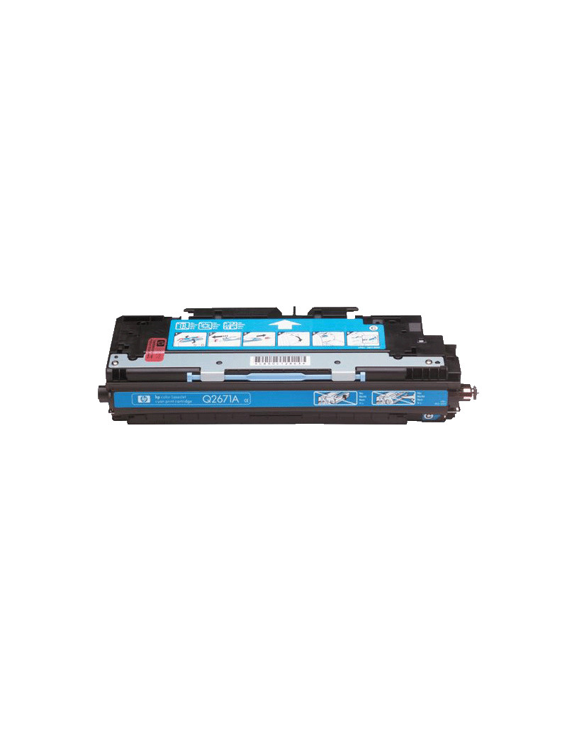 Toner Compatibile HP Q2671A 309A (Ciano 4000 pagine)