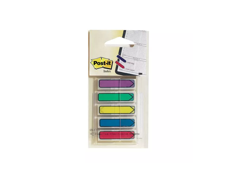 Segnapagina Post-it Index Mini Frecce per Agenda 684 3M - 90843 (Assortiti) Segnapagina Post-it Index Mini Frecce per Agenda 684 3M - 90843 (Assortiti)