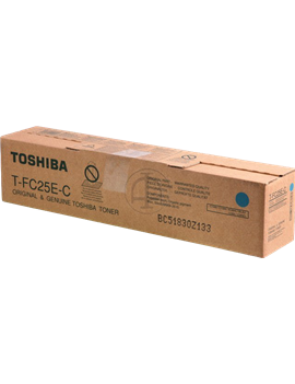 Toner Originale Toshiba T-FC25EC 6AJ00000072 (Ciano 26800 pagine)