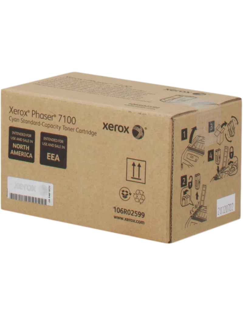 Toner Originale Xerox 106R02599 (Ciano 4500 pagine)