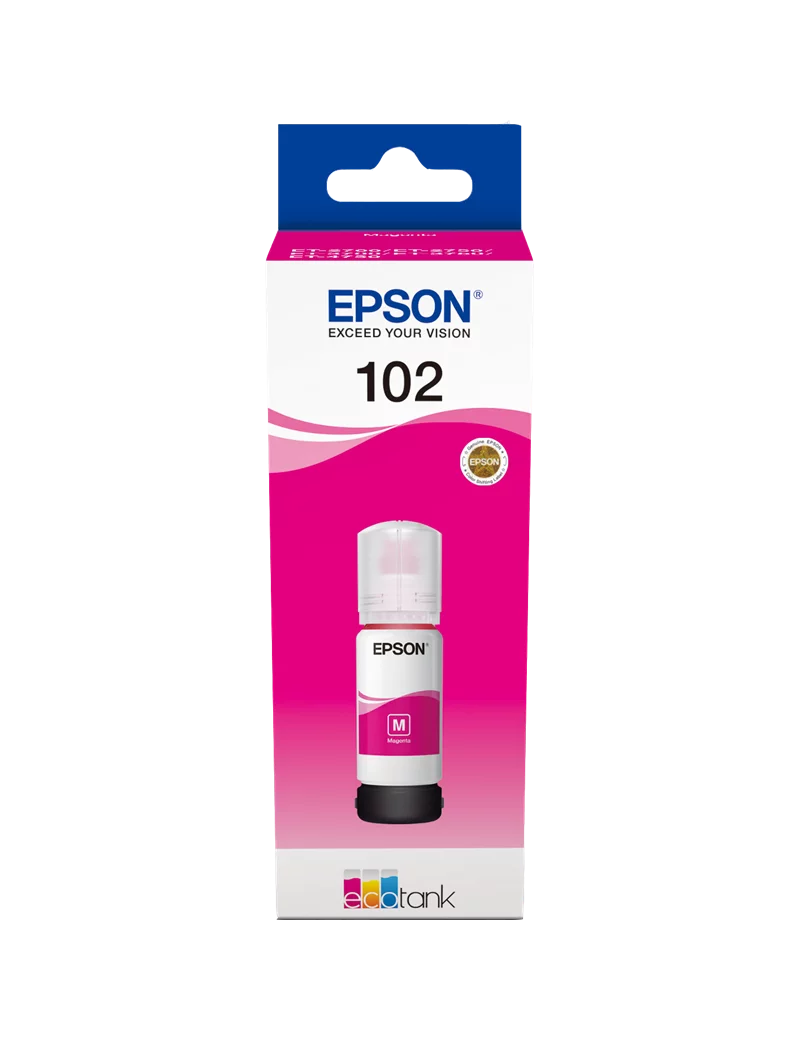 Inchiostro Originale Epson T03R340 102 (Magenta 70 ml) Inchiostro Originale Epson T03R340 102 (Magenta 70 ml)