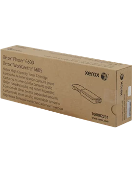Toner Originale Xerox 106R02231 (Giallo 6000 pagine)