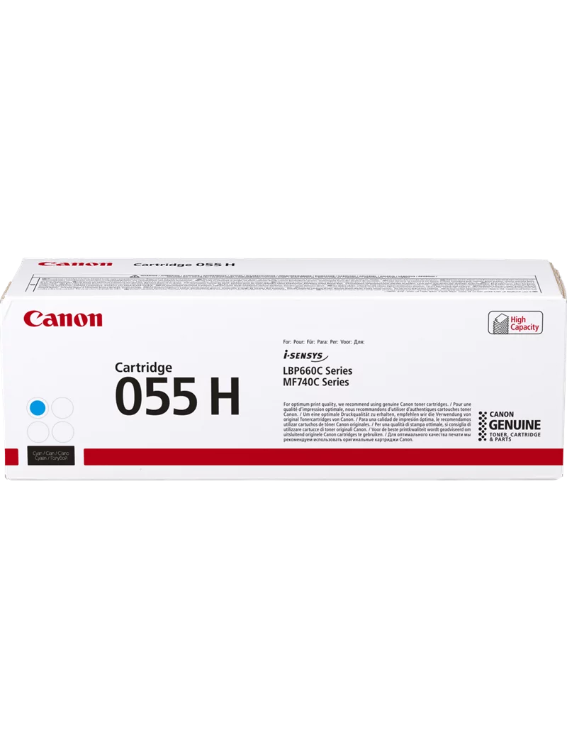 Toner Originale Canon 055hc 3019C002 (Ciano 5900 pagine) Toner Originale Canon 055hc 3019C002 (Ciano 5900 pagine)