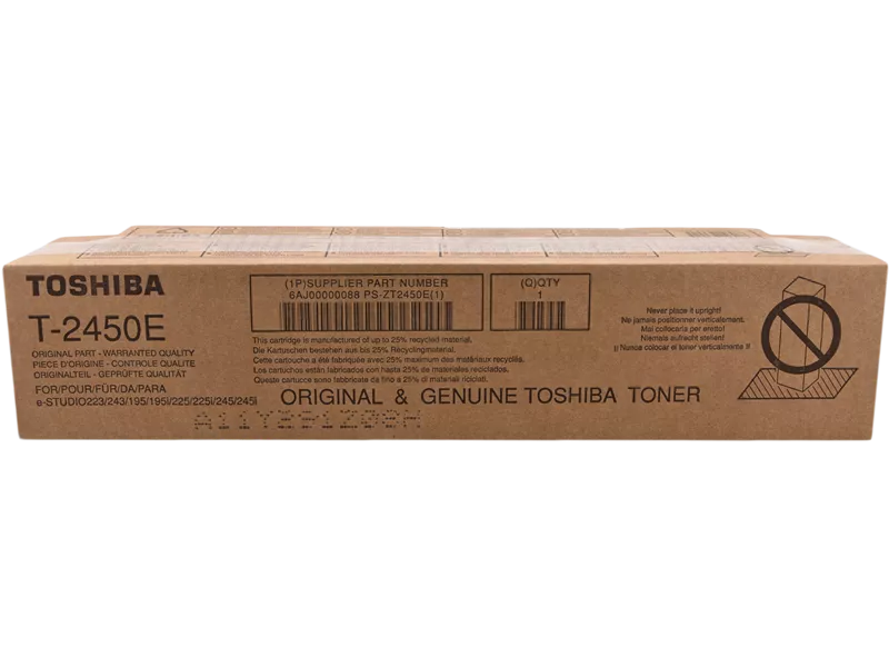 Toner Originale Toshiba T-2450E 6AJ00000088 (Nero 24000 pagine)