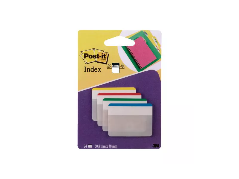 Segnapagina Post-it Index Strong per Archivio 686 3M - 5271 (Assortiti) Segnapagina Post-it Index Strong per Archivio 686 3M - 5271 (Assortiti)