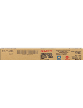 Toner Originale Sharp MX-C38GTC (Ciano 10000 pagine)