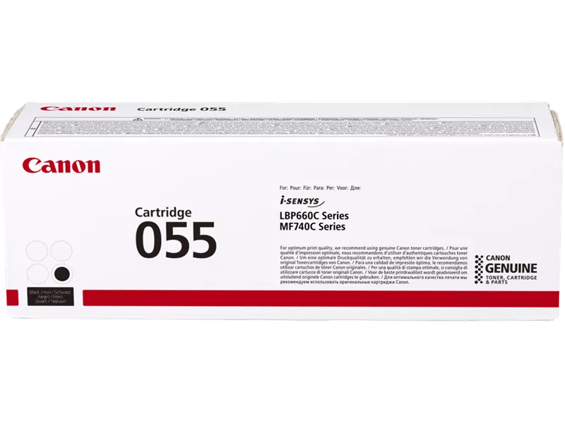Toner Originale Canon 055bk 3016C002 (Nero 2300 pagine)