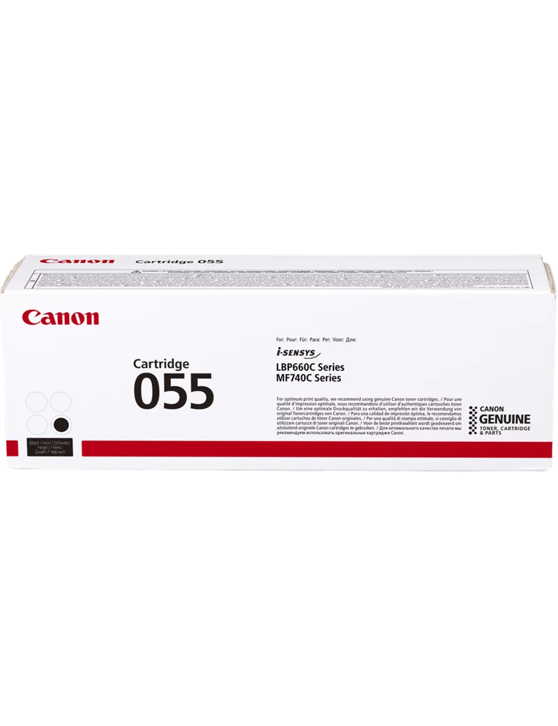 Toner Originale Canon 055bk 3016C002 (Nero 2300 pagine)