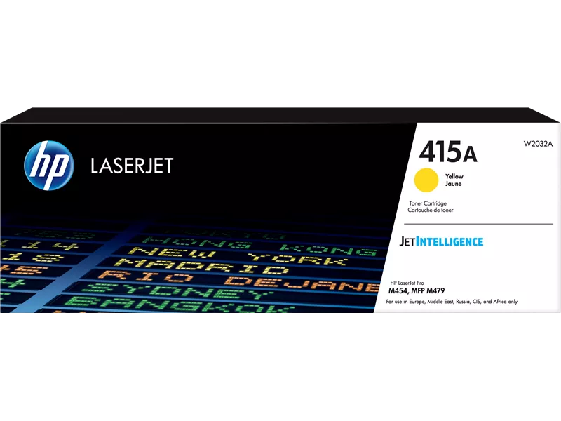 Toner Originale HP W2032A 415A (Giallo 2100 pagine)