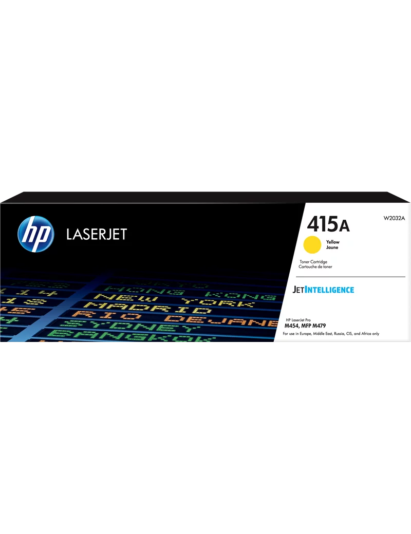 Toner Originale HP W2032A 415A (Giallo 2100 pagine)