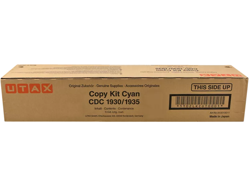 Toner Originale Utax 653010011 (Ciano 15000 pagine)