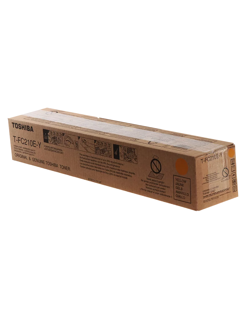 Toner Originale Toshiba T-FC210EY 6AJ00000168 (Giallo 33600 pagine)