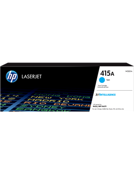 Toner Originale HP W2031A 415A (Ciano 2100 pagine)