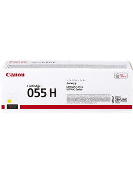 Toner Originale Canon 055hy 3017C002 (Giallo 5900 pagine)