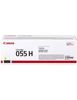 Toner Originale Canon 055hy 3017C002 (Giallo 5900 pagine)
