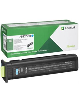 Toner Originale Lexmark 73B20C0 (Ciano 15000 pagine)