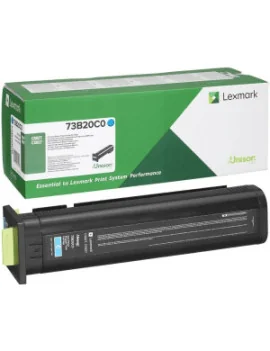 Toner Originale Lexmark 73B20C0 (Ciano 15000 pagine)