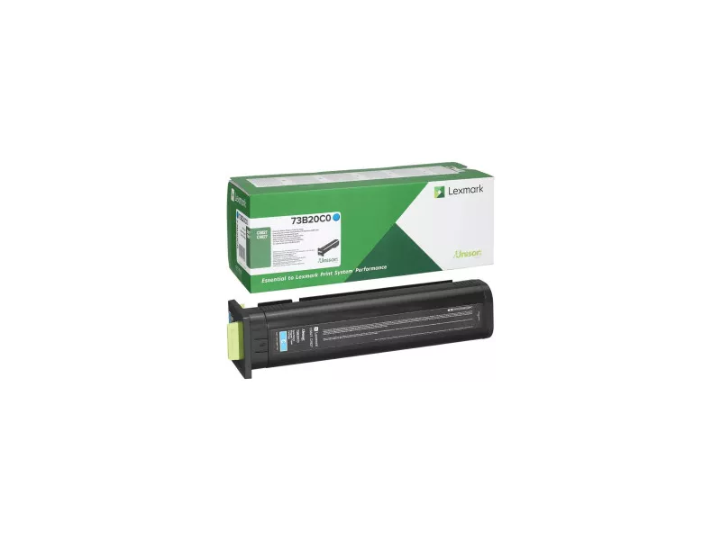 Toner Originale Lexmark 73B20C0 (Ciano 15000 pagine)