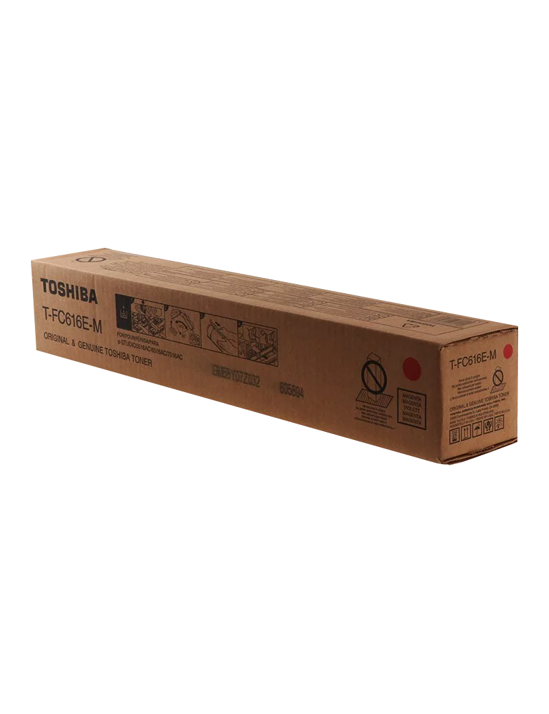 Toner Originale Toshiba T-FC616EM 6AK00000375 (Magenta 39000 pagine)