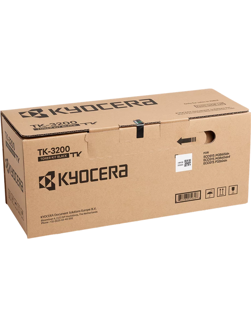 Toner Originale Kyocera TK-3200 1T02X90NL0 (Nero 40000 pagine)