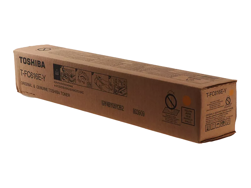 Toner Originale Toshiba T-FC616EY 6AK00000379 (Giallo 39000 pagine)