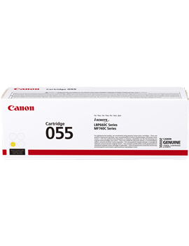 Toner Originale Canon 055y 3013C002 (Giallo 2100 pagine)