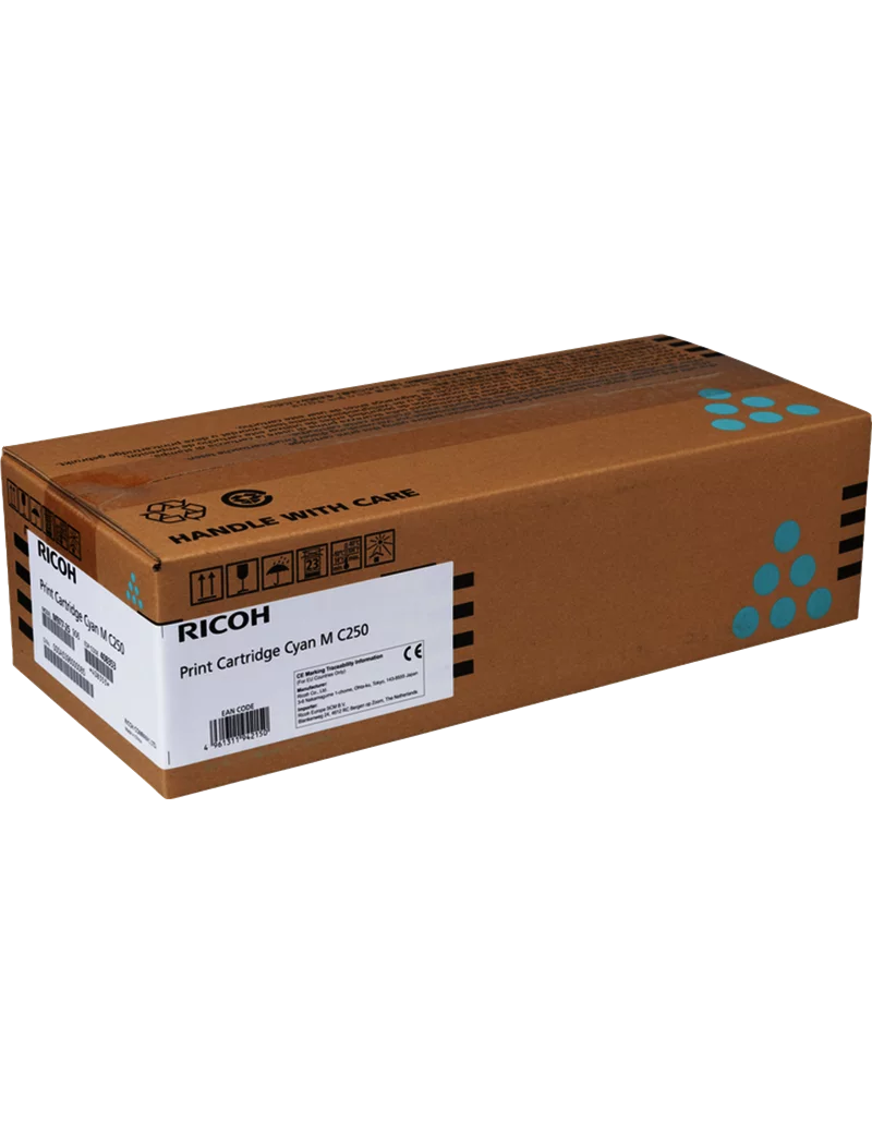 Toner Originale Ricoh 408353 M C250 (Ciano 2300 pagine) Toner Originale Ricoh 408353 M C250 (Ciano 2300 pagine)