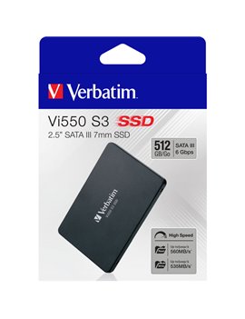 Hard Disk Interno Vi550 Verbatim - 2,5 Pollici - SATA III - SSD - 512GB - 49352