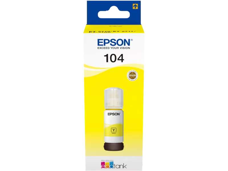 Inchiostro Originale Epson T00P440 104 (Giallo 65 ml) Inchiostro Originale Epson T00P440 104 (Giallo 65 ml)