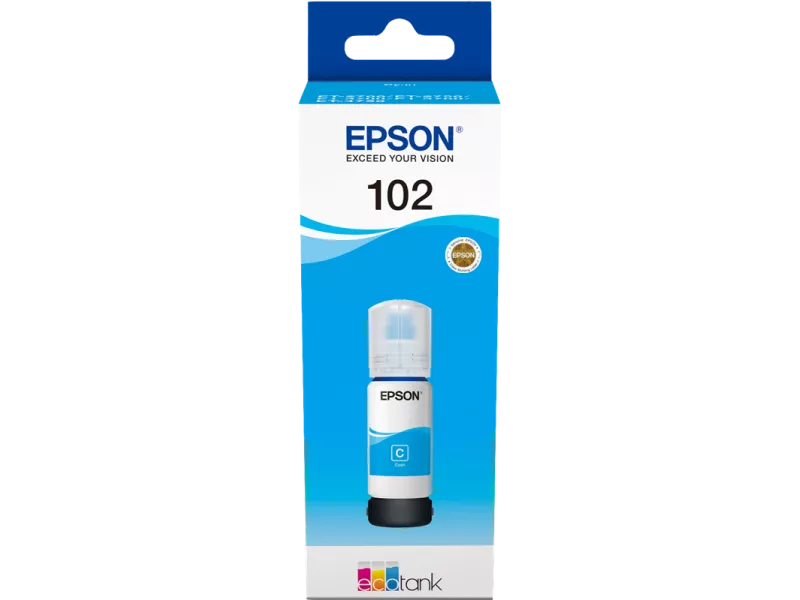 Inchiostro Originale Epson T03R240 102 (Ciano 70 ml)