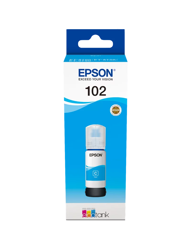 Inchiostro Originale Epson T03R240 102 (Ciano 70 ml) Inchiostro Originale Epson T03R240 102 (Ciano 70 ml)