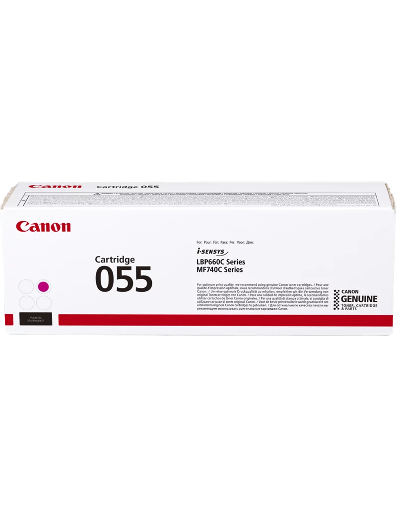 Toner Originale Canon 055m 3014C002 (Magenta 2100 pagine) Toner Originale Canon 055m 3014C002 (Magenta 2100 pagine)
