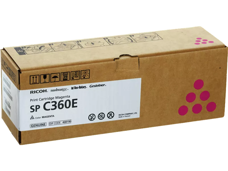 Toner Originale Ricoh 408190 SP C360HE (Magenta 1500 pagine)