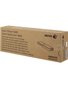 Toner Originale Xerox 106R02229 (Ciano 6000 pagine)